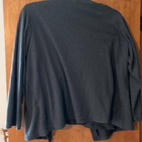 Blair two piece sweater top , gray XL - Picture 2 of 4